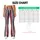 Colorful Vertical Stripes for Breezy Beach Days and Relaxed Summer Weekend Outings Leggings - 7