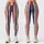 Colorful Vertical Stripes for Breezy Beach Days and Relaxed Summer Weekend Outings Leggings - 1