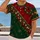 Evergreen Wreath and Ornament Details for Christmas Parties and Holiday Gatherings All-over Print Unisex T-shirt - 2
