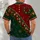 Evergreen Wreath and Ornament Details for Christmas Parties and Holiday Gatherings All-over Print Unisex T-shirt - 4