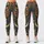 Rust Turquoise Bohemian Geometry for Festival Style and Everyday Casual Wear Leggings - 3