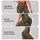 Rust Turquoise Bohemian Geometry for Festival Style and Everyday Casual Wear Leggings - 8