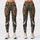 Rust Turquoise Bohemian Geometry for Festival Style and Everyday Casual Wear Leggings - 1