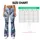 Blue Lavender Peonies For Elegant Everyday Style And Relaxed Weekend Wear Leggings - 7