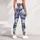 Blue Lavender Peonies For Elegant Everyday Style And Relaxed Weekend Wear Leggings - 5