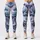 Blue Lavender Peonies For Elegant Everyday Style And Relaxed Weekend Wear Leggings - 3