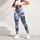 Blue Lavender Peonies For Elegant Everyday Style And Relaxed Weekend Wear Leggings - 6