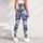Blue Lavender Peonies For Elegant Everyday Style And Relaxed Weekend Wear Leggings - 5