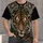 Fierce Tiger Faces for Match Day Energy and Bold Training Style for Dedicated Big Cat Fans All-over Print Unisex T-shirt - 4
