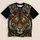 Fierce Tiger Faces for Match Day Energy and Bold Training Style for Dedicated Big Cat Fans All-over Print Unisex T-shirt - 1