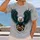 Bald Eagle Football Fan Spirit for Game Day Gatherings and Weekend Watch Parties All-over Print Unisex T-shirt - 2