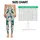 Teal Botanical Blooms for Coastal Days and Refined Everyday Style for Modern Women Leggings - 1