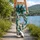 Teal Botanical Blooms for Coastal Days and Refined Everyday Style for Modern Women Leggings - 12