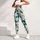 Teal Botanical Blooms for Coastal Days and Refined Everyday Style for Modern Women Leggings - 4