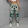 Teal Botanical Blooms for Coastal Days and Refined Everyday Style for Modern Women Leggings - 4