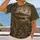 Marshland Duck Camouflage for Hunting, Fishing and Outdoor Wildlife Field Adventures All-over Print Unisex T-shirt - 2