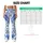 Indigo Blue Porcelain Florals for Fresh Spring Outings and Relaxed Autumn Daywear Leggings - 7