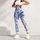 Indigo Blue Porcelain Florals for Fresh Spring Outings and Relaxed Autumn Daywear Leggings - 6