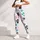 Puppy Paw Motifs in Blush and Teal for Casual Pet Lover Style Leggings - 5