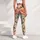 Pastel Wildflowers for Coastal Getaways and Relaxed Summer Days Leggings - 5
