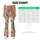 Pastel Wildflowers for Coastal Getaways and Relaxed Summer Days Leggings - 7
