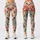 Pastel Wildflowers for Coastal Getaways and Relaxed Summer Days Leggings - 1