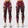 Pink Sugar Skull Hearts and Bows for Gothic Festivals and Everyday Alternative Style Leggings - 3