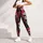 Pink Sugar Skull Hearts and Bows for Gothic Festivals and Everyday Alternative Style Leggings - 5