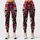 Pink Sugar Skull Hearts and Bows for Gothic Festivals and Everyday Alternative Style Leggings - 1