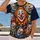 Colorful Clown Faces for Carnival Nights and Playful Streetwear for Bold Style Fans All-over Print Unisex T-shirt - 2