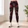 Gothic Skull and Ember Motifs for Halloween Parties and Dark Alternative Style Leggings - 4