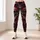 Gothic Skull and Ember Motifs for Halloween Parties and Dark Alternative Style Leggings - 6