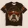 Bulldog City Skyline Sunglasses Art For Game Day And Urban Casual Style All-over Print Unisex T-shirt - 1
