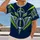 Compass Football and Silver Wings for Game Day Tailgates and Weekend Fan Gatherings All-over Print Unisex T-shirt - 2