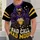 Purple Crow Popcorn Gaming Gift for Game Night Fans and Cartoon Bird Collectors All-over Print Unisex T-shirt - 5