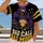 Purple Crow Popcorn Gaming Gift for Game Night Fans and Cartoon Bird Collectors All-over Print Unisex T-shirt - 2