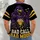 Purple Crow Popcorn Gaming Gift for Game Night Fans and Cartoon Bird Collectors All-over Print Unisex T-shirt - 6