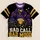 Purple Crow Popcorn Gaming Gift for Game Night Fans and Cartoon Bird Collectors All-over Print Unisex T-shirt - 1