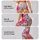 Vibrant Pink Daisy Garden Blooms for Casual Commuting and Sunny Weekend Style Leggings - 2
