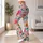 Vibrant Pink Daisy Garden Blooms for Casual Commuting and Sunny Weekend Style Leggings - 12