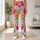 Vibrant Pink Daisy Garden Blooms for Casual Commuting and Sunny Weekend Style Leggings - 11