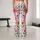 Vibrant Pink Daisy Garden Blooms for Casual Commuting and Sunny Weekend Style Leggings - 10