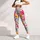 Vibrant Pink Daisy Garden Blooms for Casual Commuting and Sunny Weekend Style Leggings - 6