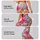 Vibrant Pink Daisy Garden Blooms for Casual Commuting and Sunny Weekend Style Leggings - 2
