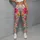 Vibrant Pink Daisy Garden Blooms for Casual Commuting and Sunny Weekend Style Leggings - 4