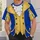 Royal Blue And Gold Courtier Tunic For Fantasy Cosplay And Renaissance Festival Events All-over Print Unisex T-shirt - 5