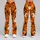Witch Hat Ghosts And Jack O Lanterns For Halloween Festivities Leggings - 9
