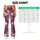 Pink Heart Balloons for Valentine’s Day Romance and Sweet Everyday Style Leggings - 7