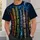 Colorful Ceremonial Mask Collage for Festival Nights and Bold Everyday Style All-over Print Unisex T-shirt - 5