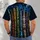 Colorful Ceremonial Mask Collage for Festival Nights and Bold Everyday Style All-over Print Unisex T-shirt - 6